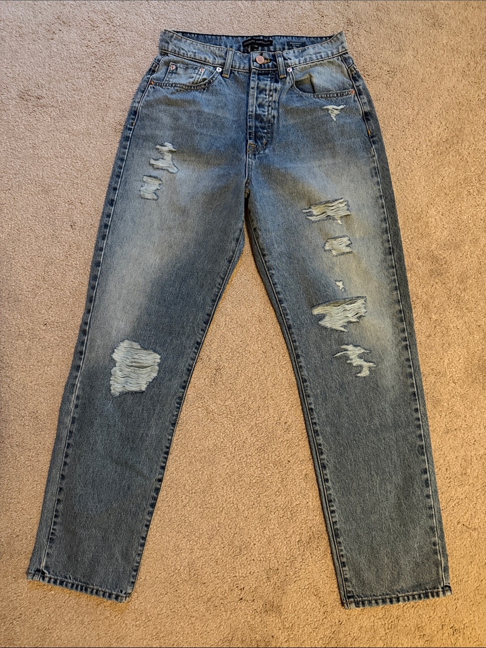 Modern American women’s jeans.